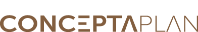 Conceptaplan Logo weiß
